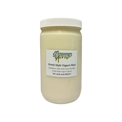 Greek Style Yogurt Plain