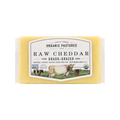 Raw Cheddar Cheese