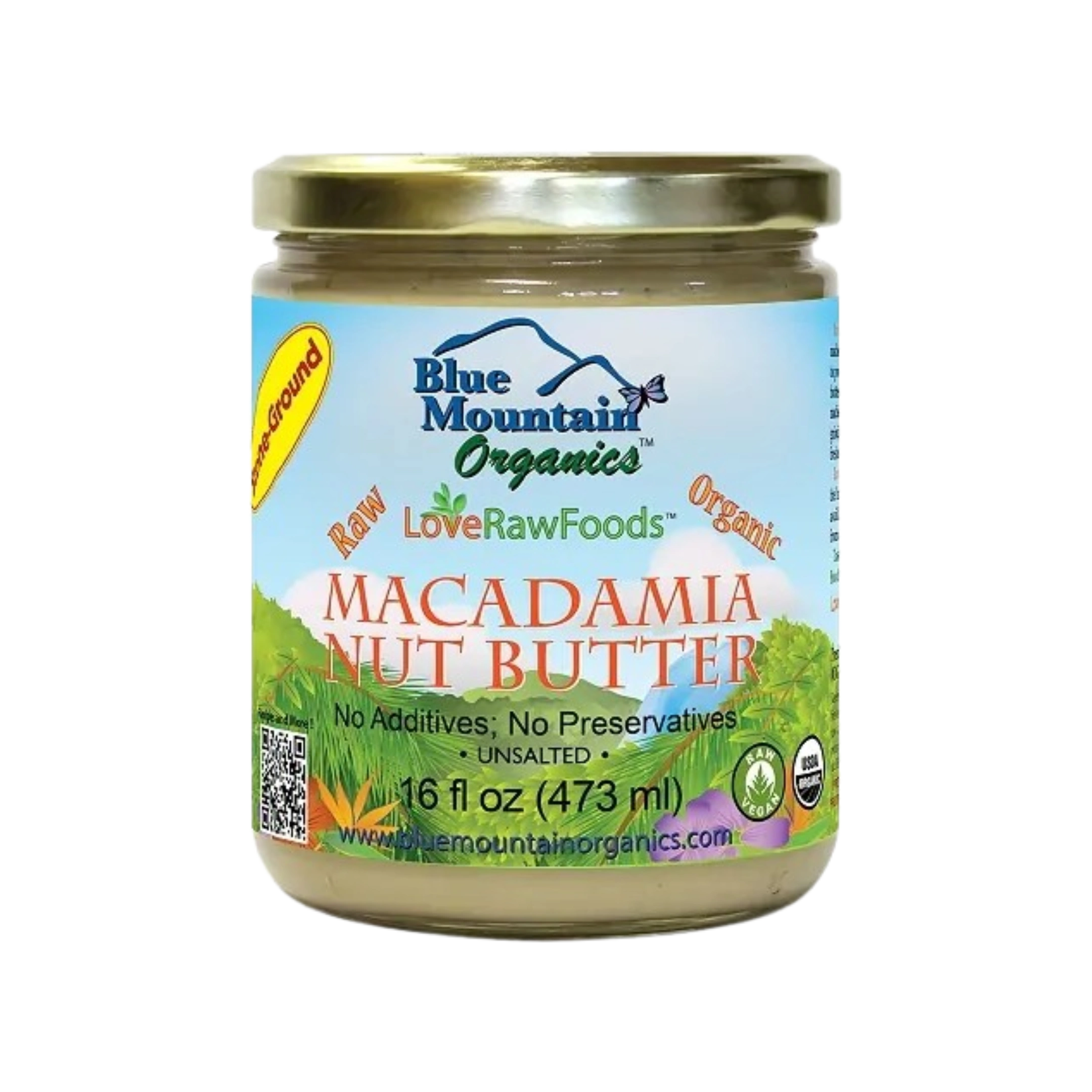 Organic Raw Macadamia Nut Butter