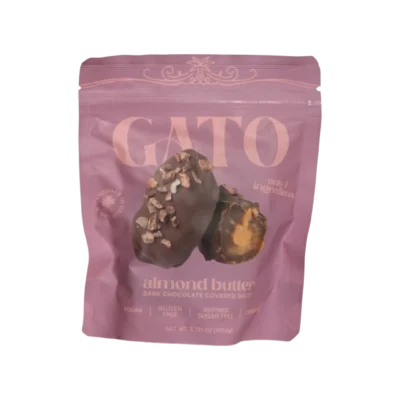 Chocolate Covered Dates Almond Butter