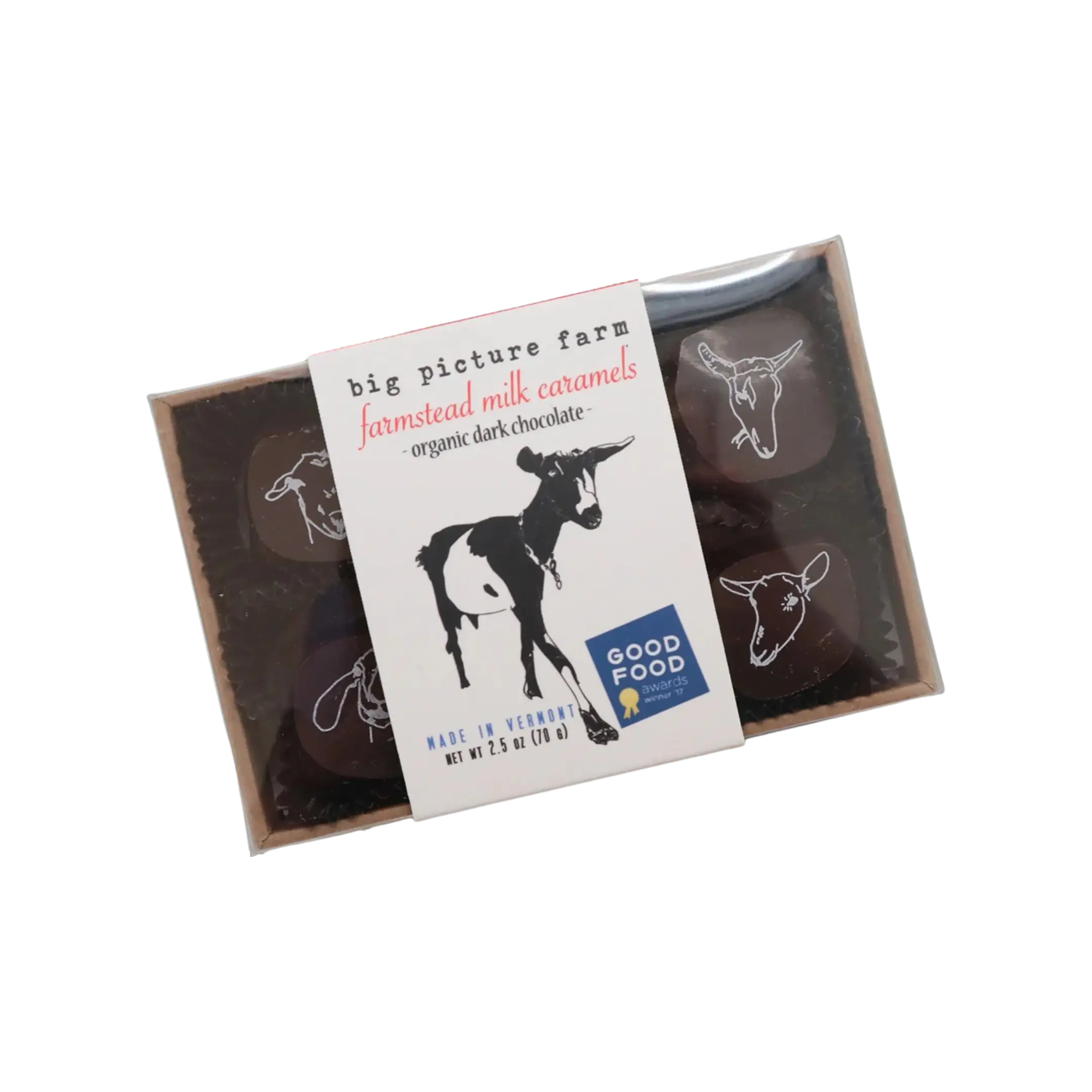 Chocolate Covered Goat Milk Caramels