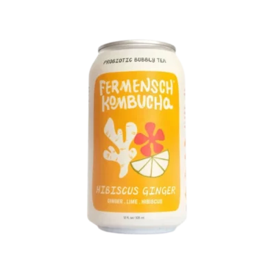 Hibiscus Ginger Kombucha