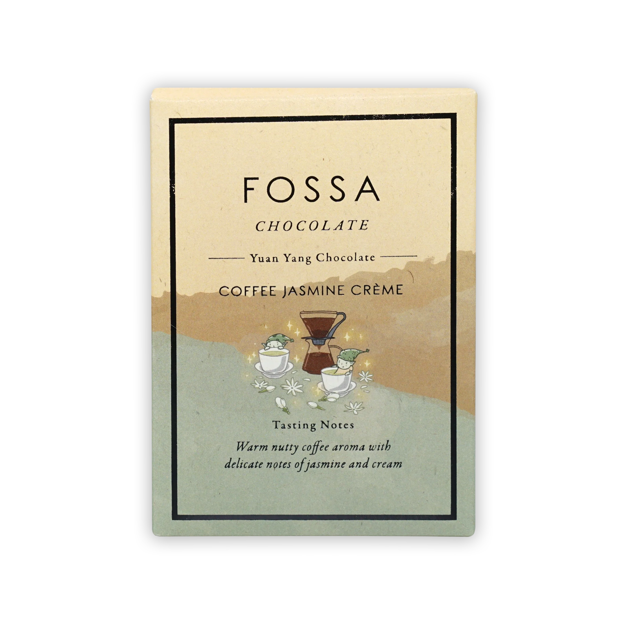 Coffee Jasmine Crème Chocolate Bar