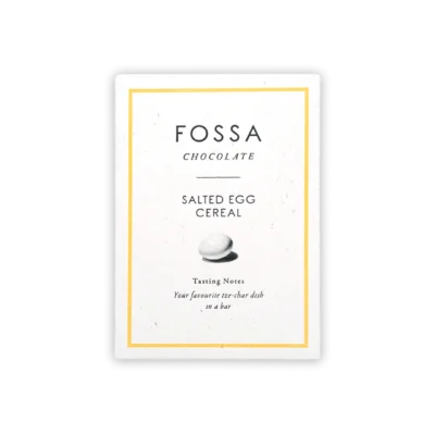 Salted Egg Cereal Blond Chocolate Bar