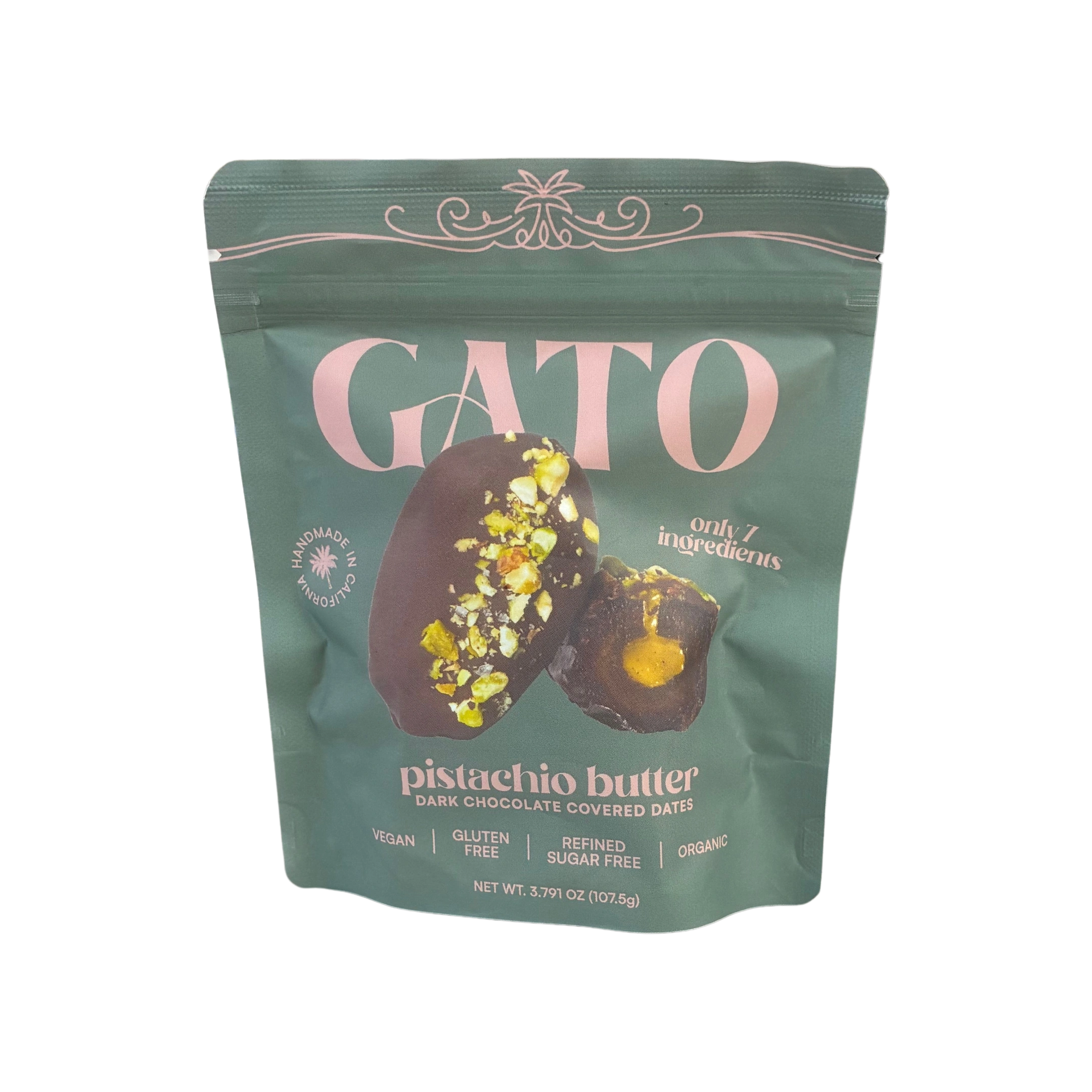 Chocolate Covered Dates Pistachio