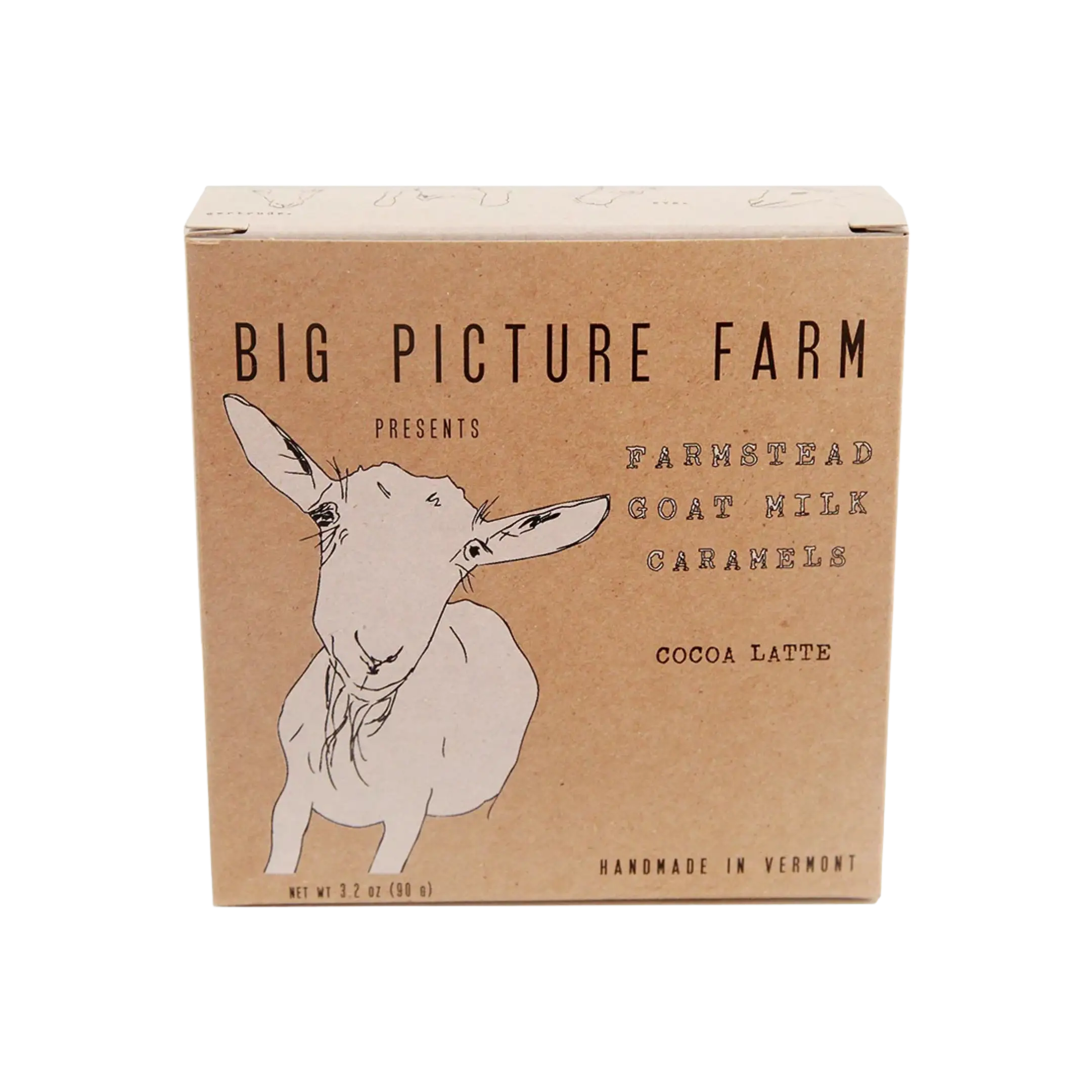 Goat Milk Caramels Cocoa Latte