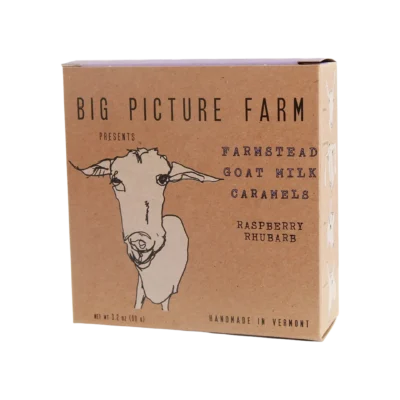 Goat Milk Caramels Raspberry Rhubarb