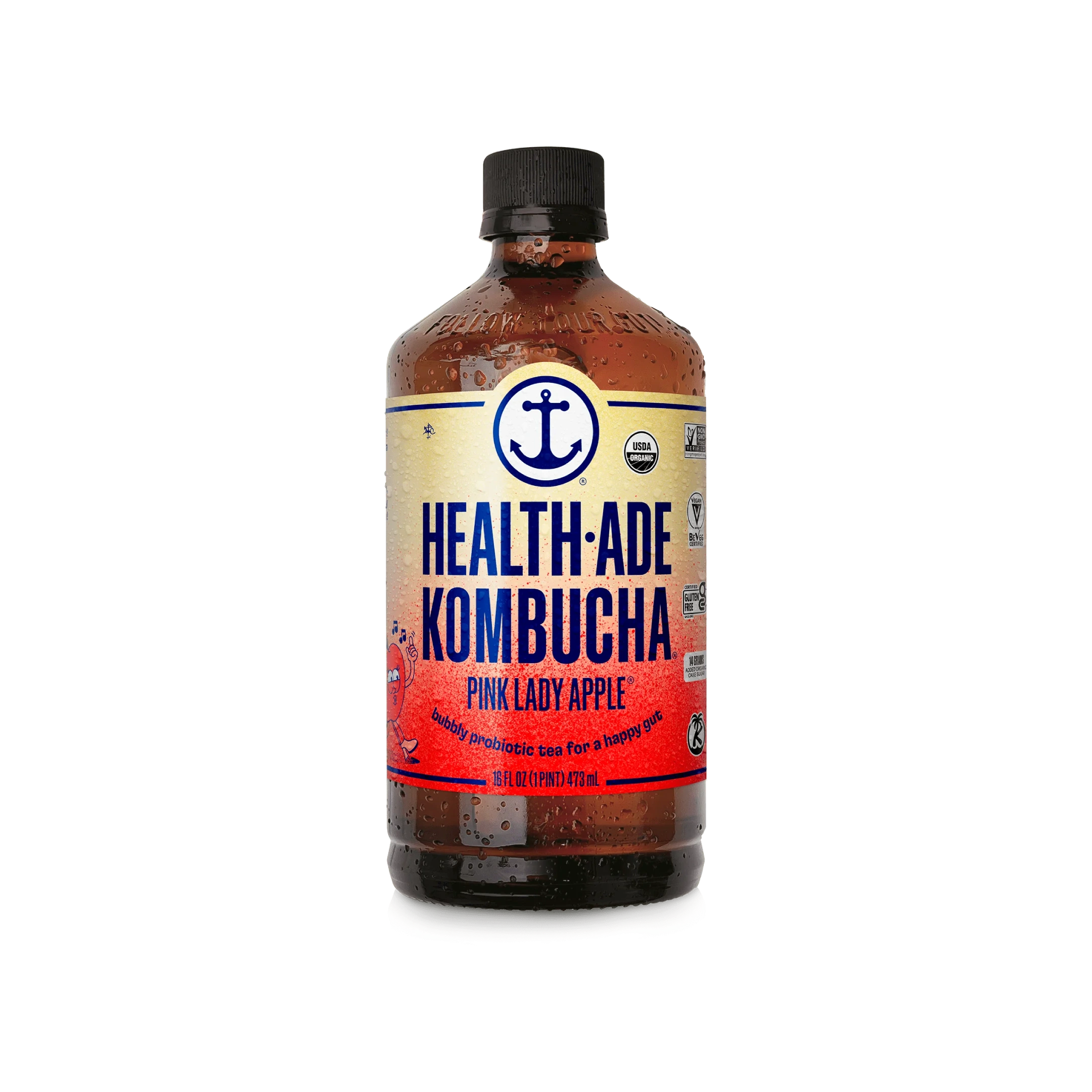 Organic Kombucha Pink Lady Apple