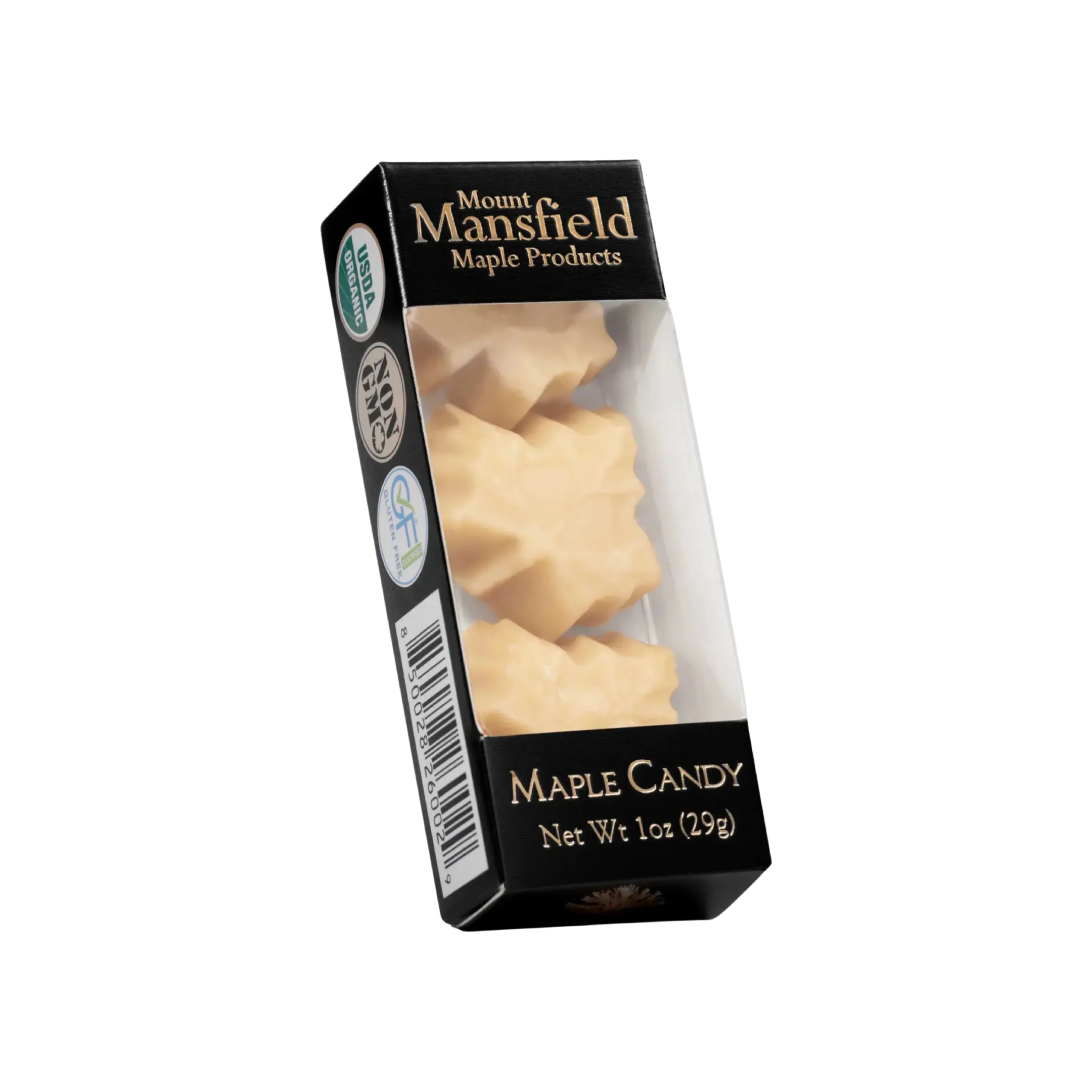 3 Leaf Organic Pure Vermont Maple Candy Box