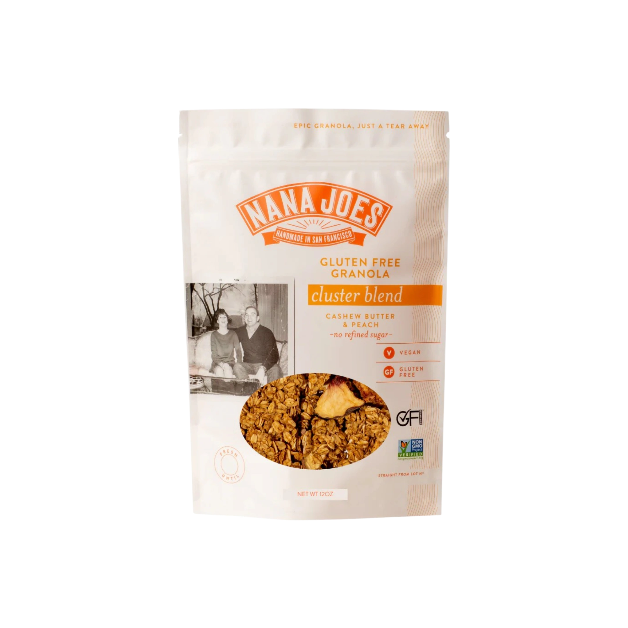 Cluster Blend Cashew Butter and Peach