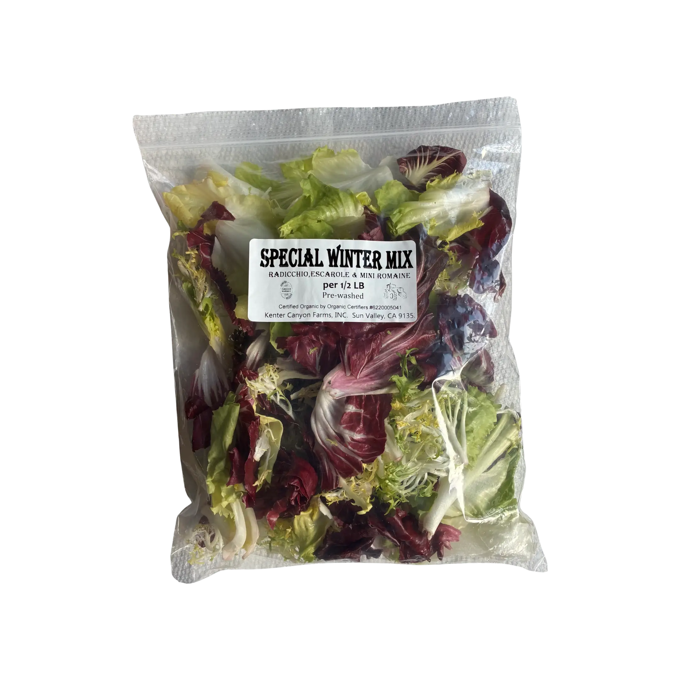 Organic Prewashed Special Winter Mix