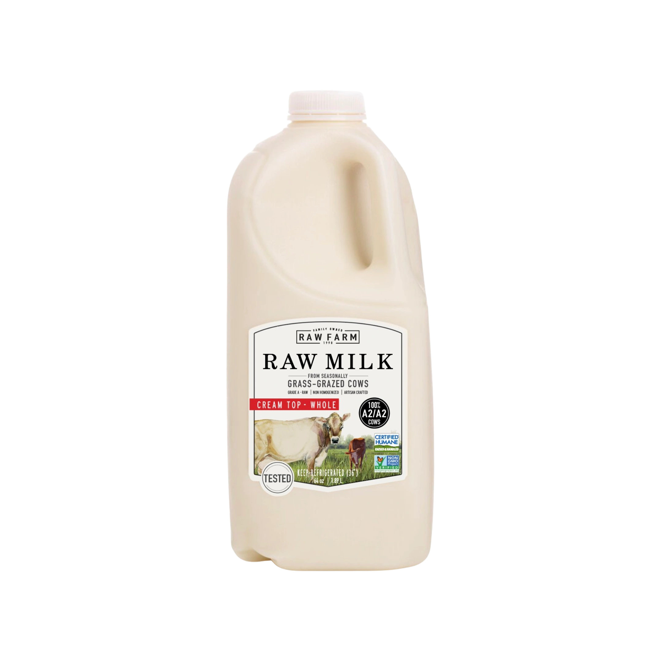 Raw Milk Half Gallon