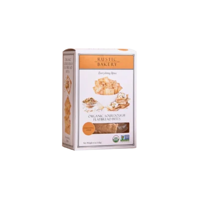 Organic Sourdough Flatbread Bites Everything Spice