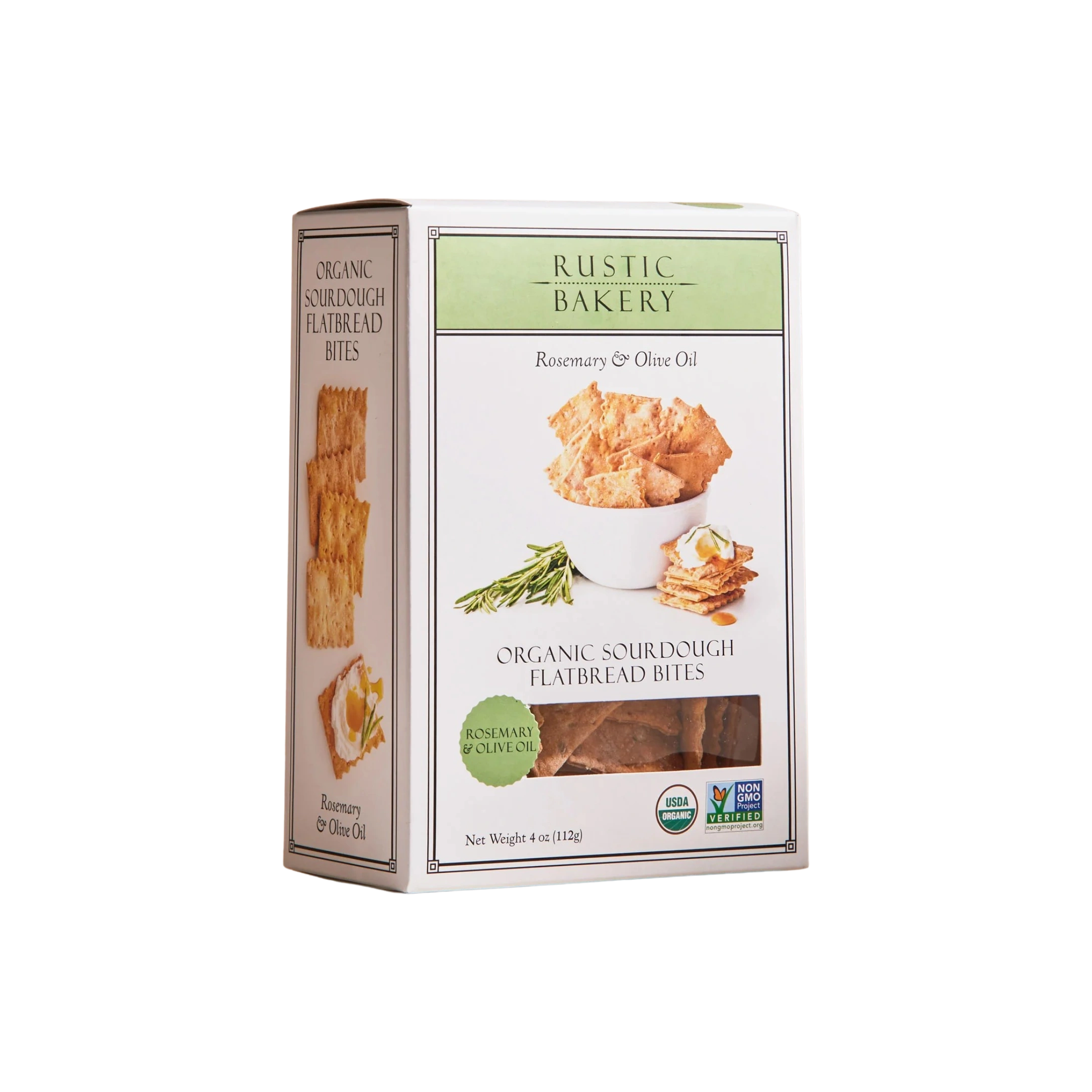 Sourdough Flatbread Bites Rosemary & Olive Oil