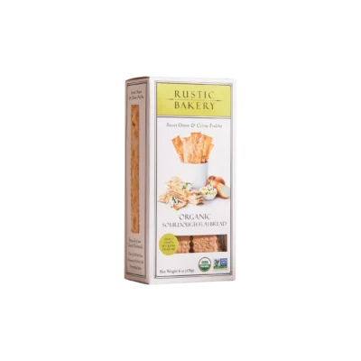 Sourdough Flatbread Onion & Crème Fraiche