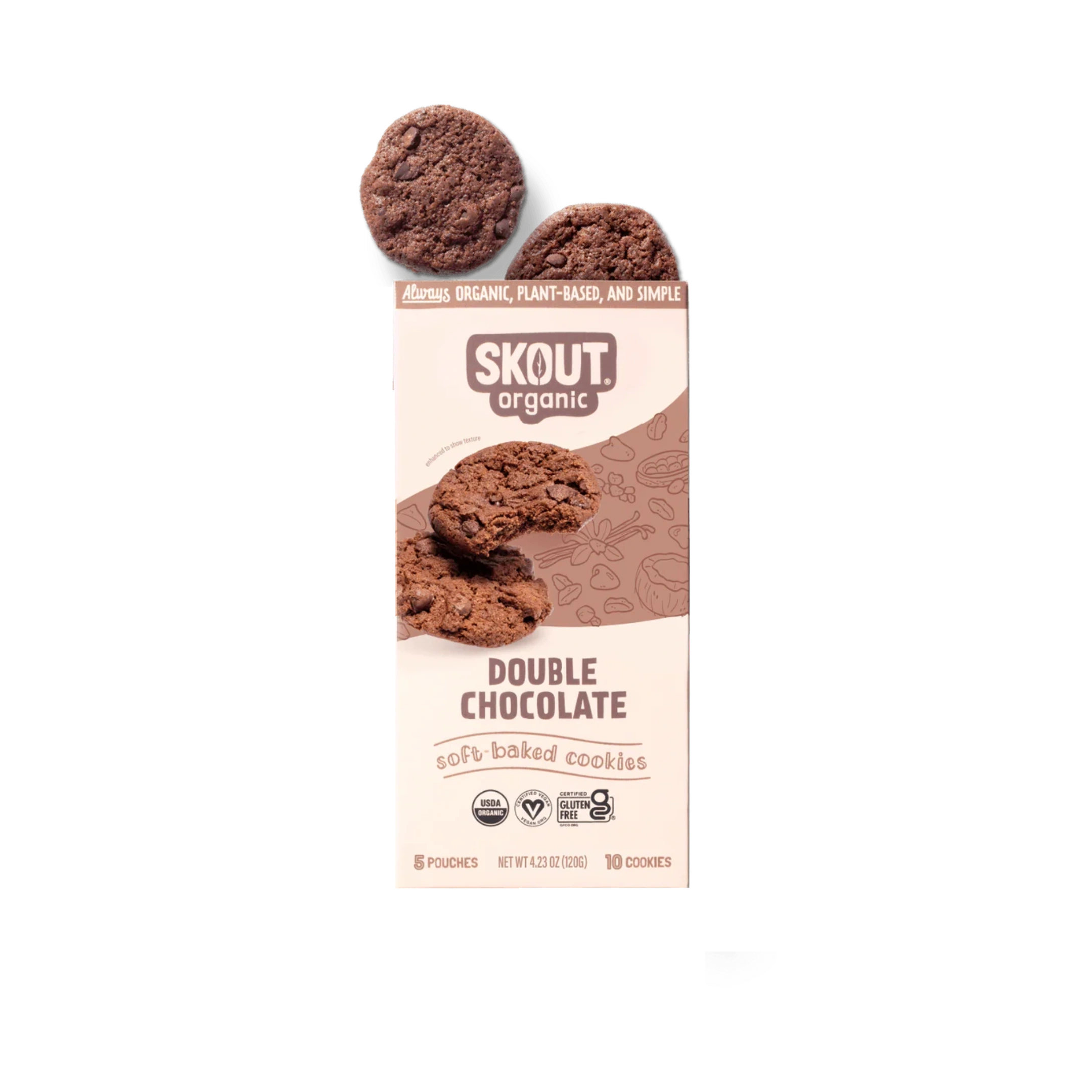 Double Chocolate Soft Baked Cookies