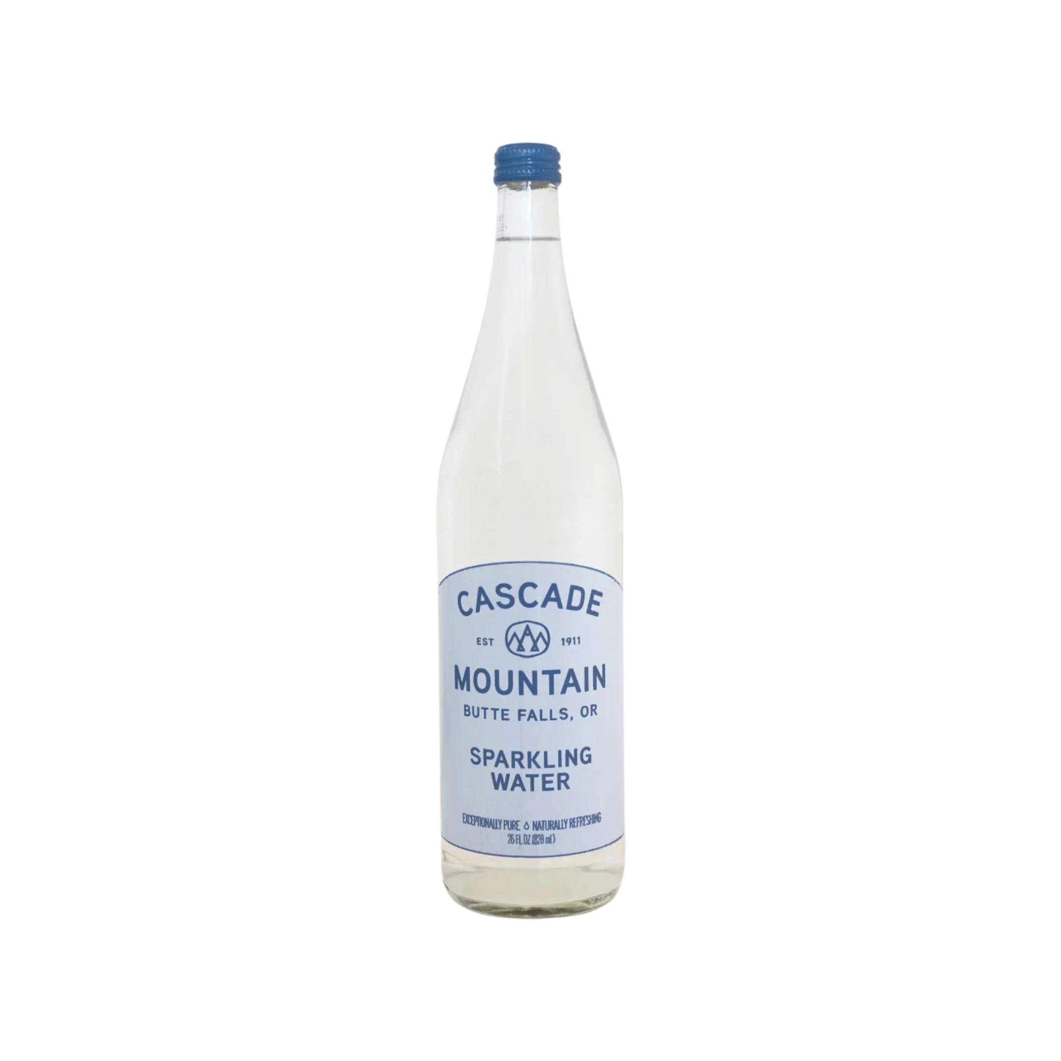 Sparkling Water Glass Bottle 28 fl oz