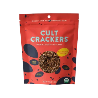 Crunchy Cassava Crackers