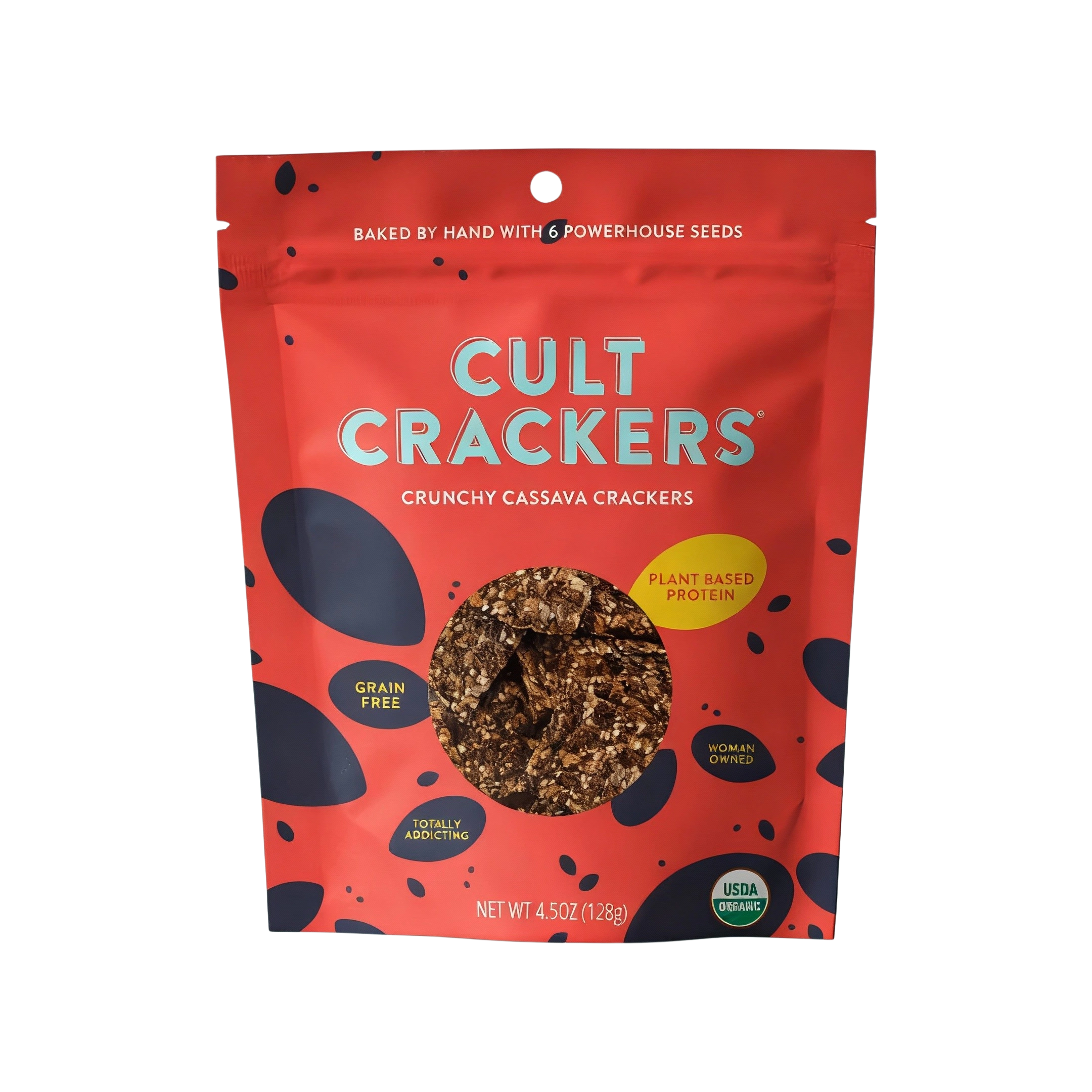 Crunchy Cassava Crackers