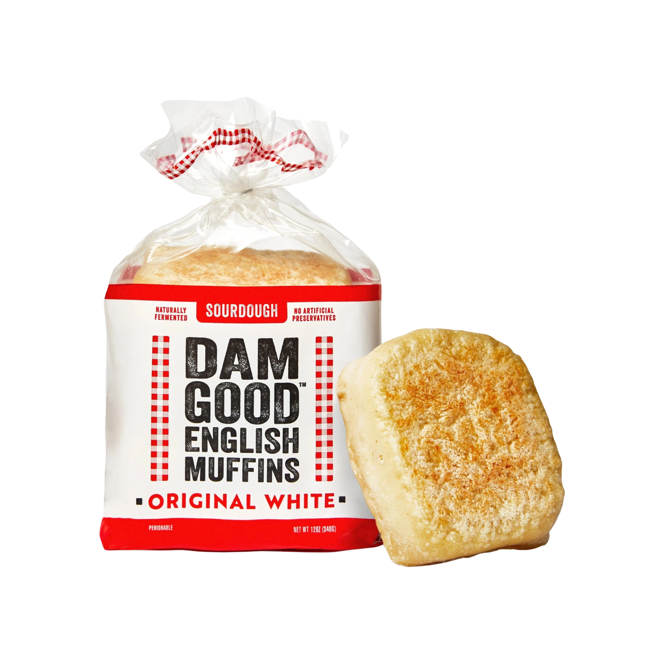 Original White Sourdough English Muffins