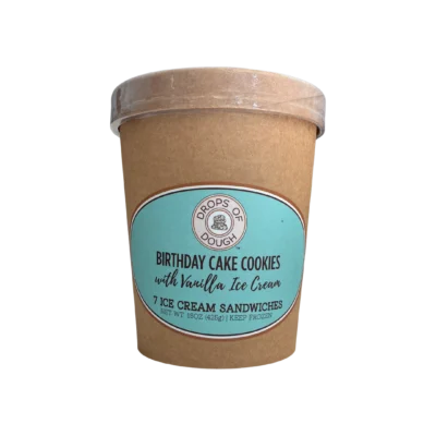 Birthday Cake Ice Cream Sandwiches