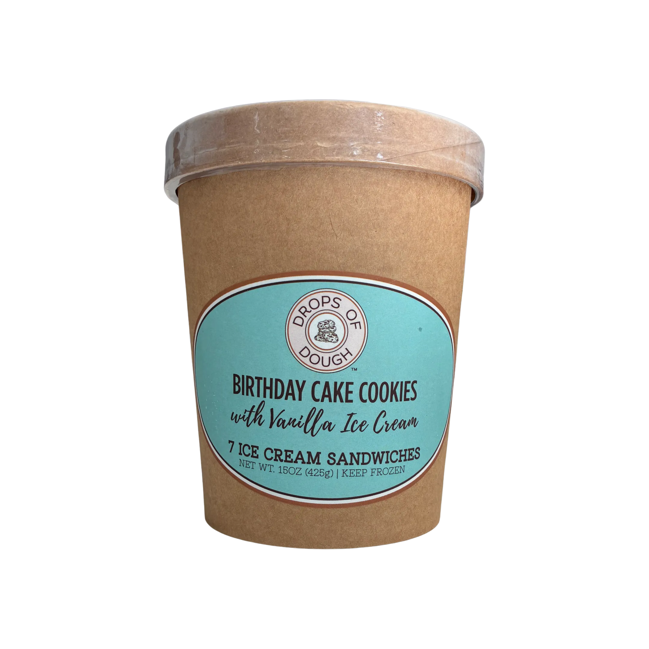 Birthday Cake Ice Cream Sandwiches