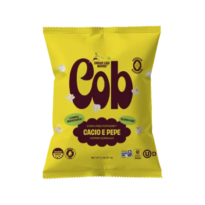 Cacio E Pepe Popped Sorghum Corn-Free Popcorn