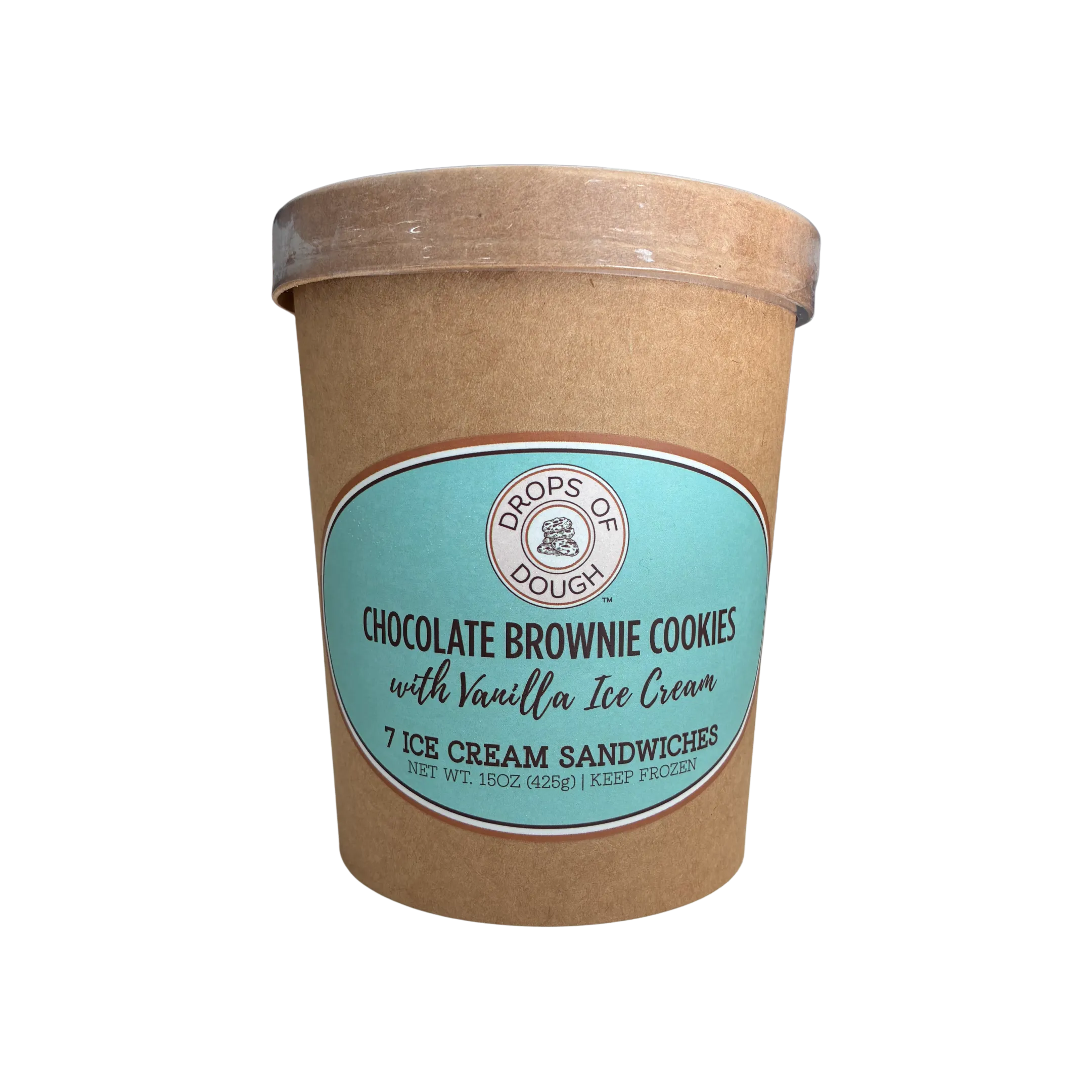 Chocolate Brownie Ice Cream Sandwiches