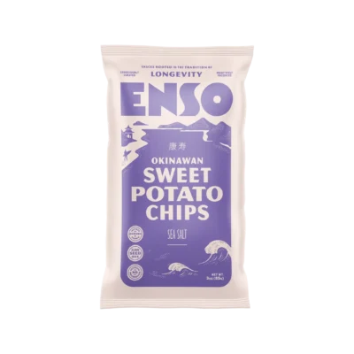 Okinawan Sweet Potato Chips With Sea Salt