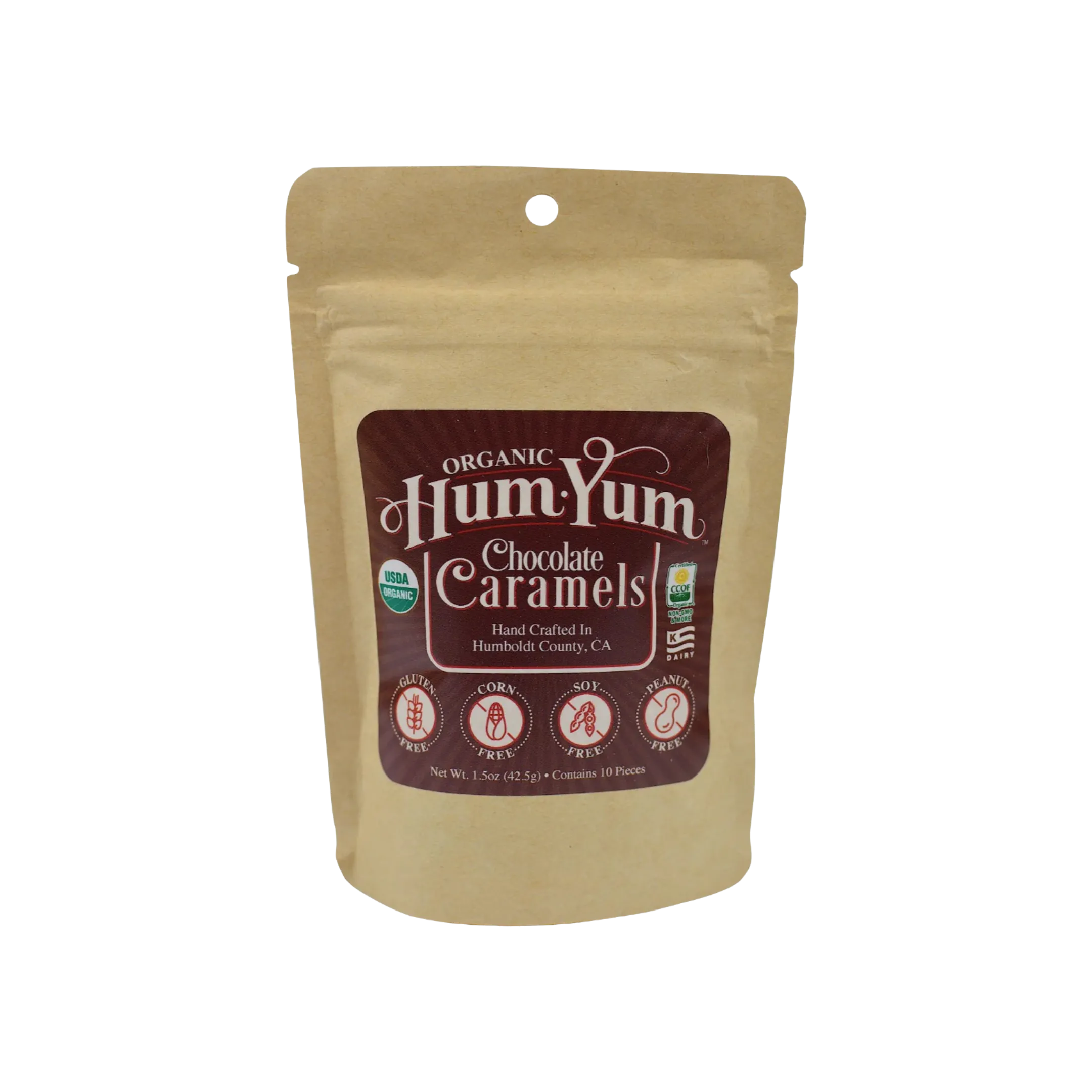 Organic Chocolate Caramels