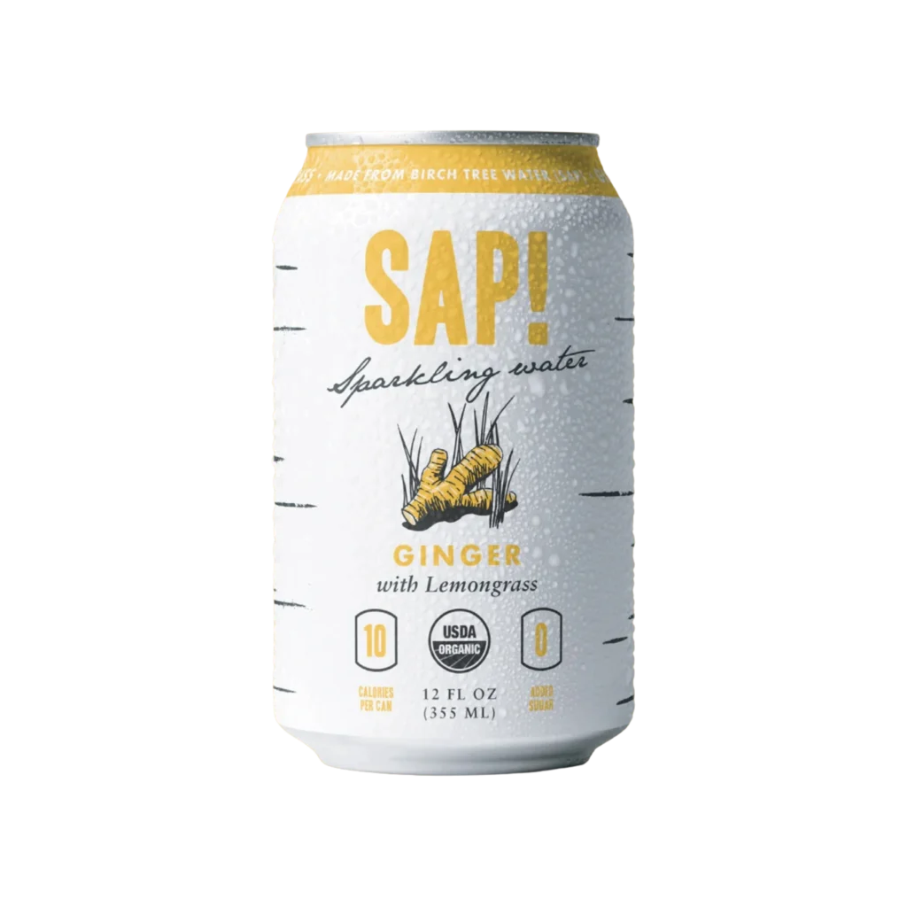 Ginger-Lemongrass Sparkling Water