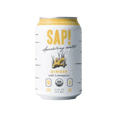 Ginger-Lemongrass Sparkling Water