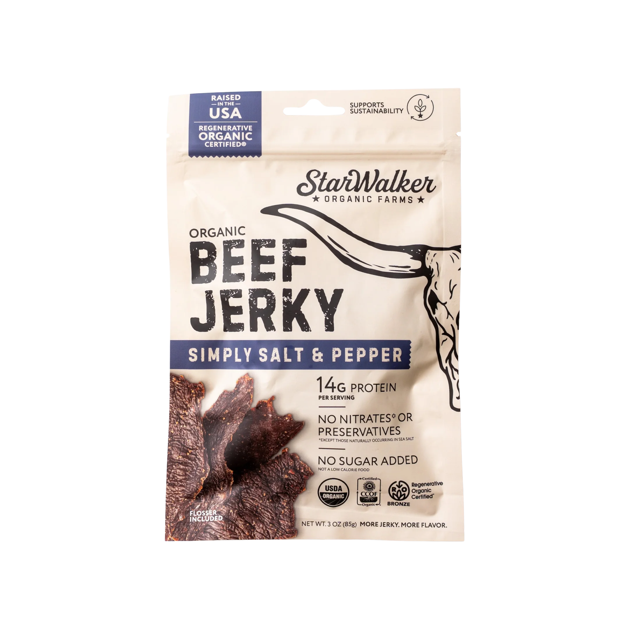 Organic Regenerative Beef Jerky