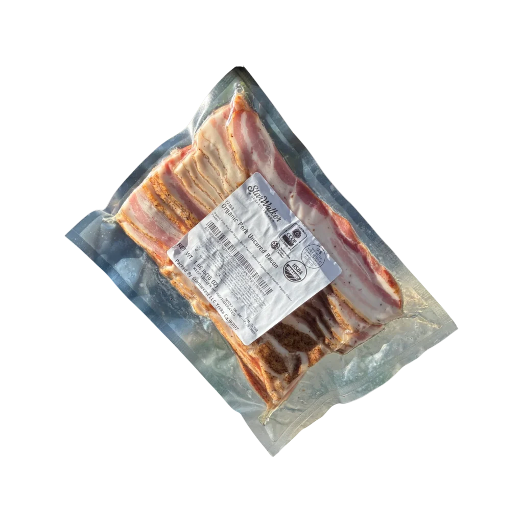 Organic Regenerative Uncured Pork Bacon
